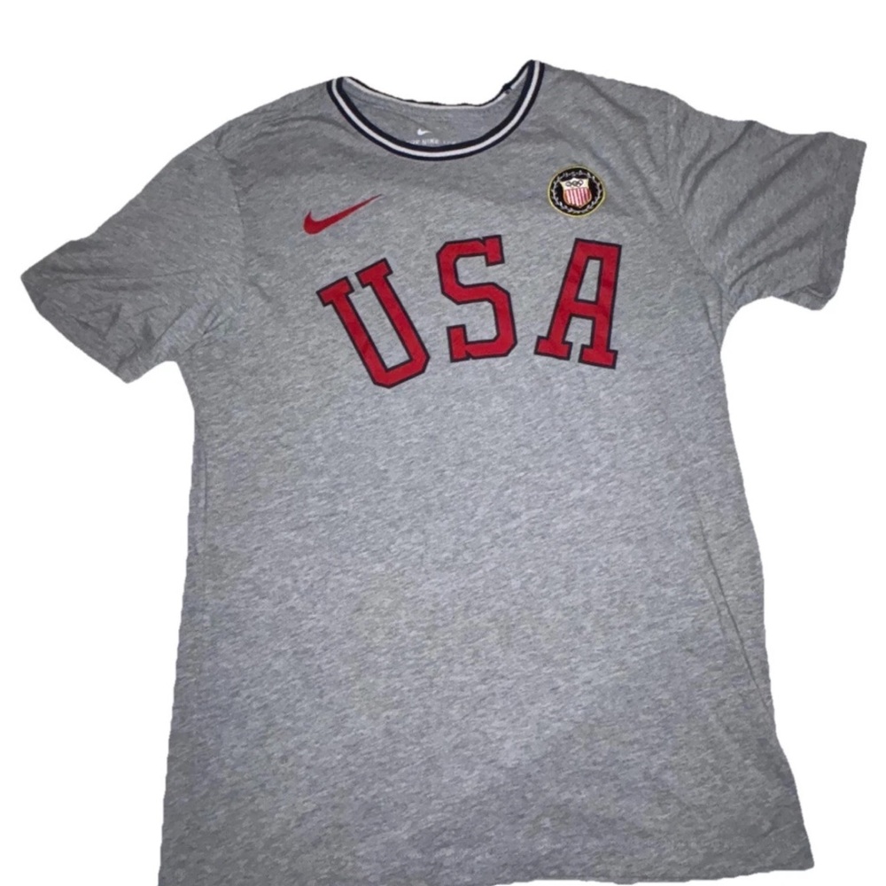 Nike The Nike Tee Team USA Size Small Tokyo 2020 Olympic Jersey Patch Shirt